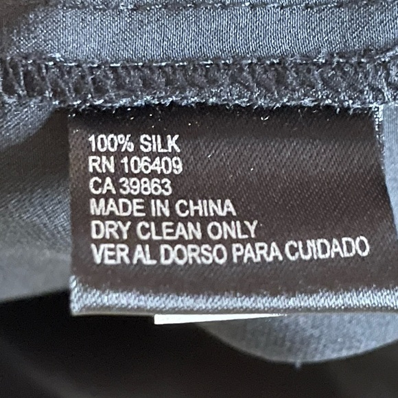 GIANNI BINI Sharon Black Silk LBD - Picture 3 of 9